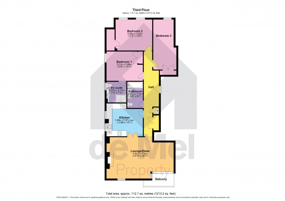 Floorplan for Queens Parade, Cheltenham