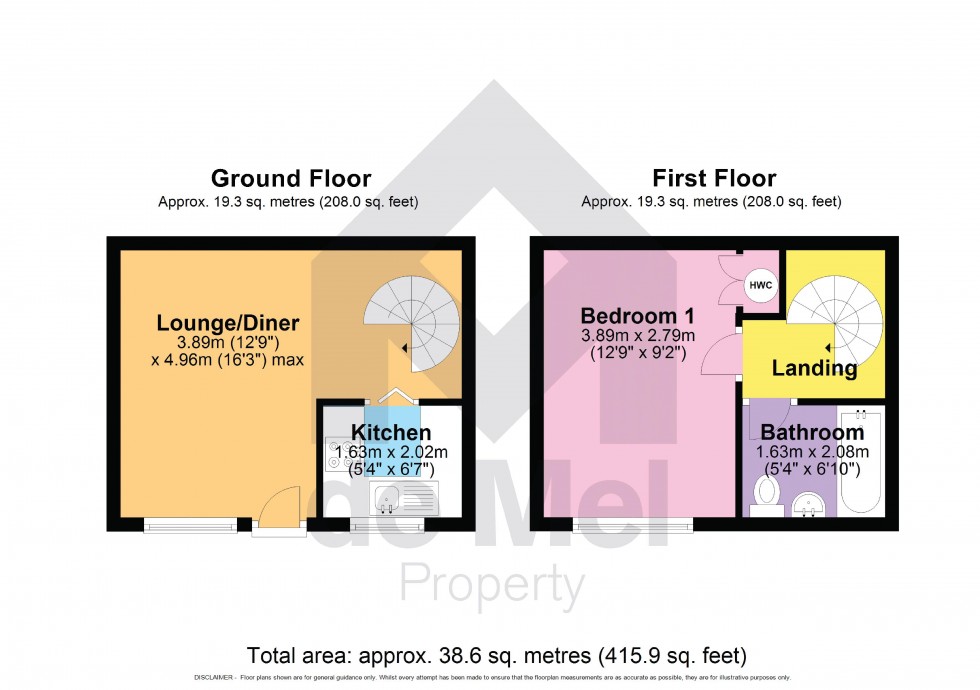 Floorplan for Reddings Park, Cheltenham