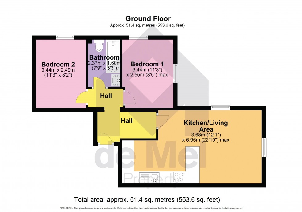 Floorplan for Gloucester Road, Cheltenham