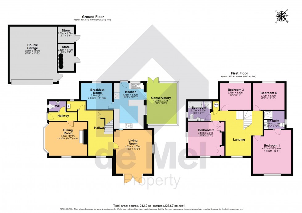 Floorplan for Cheltenham Road, Little Beckford