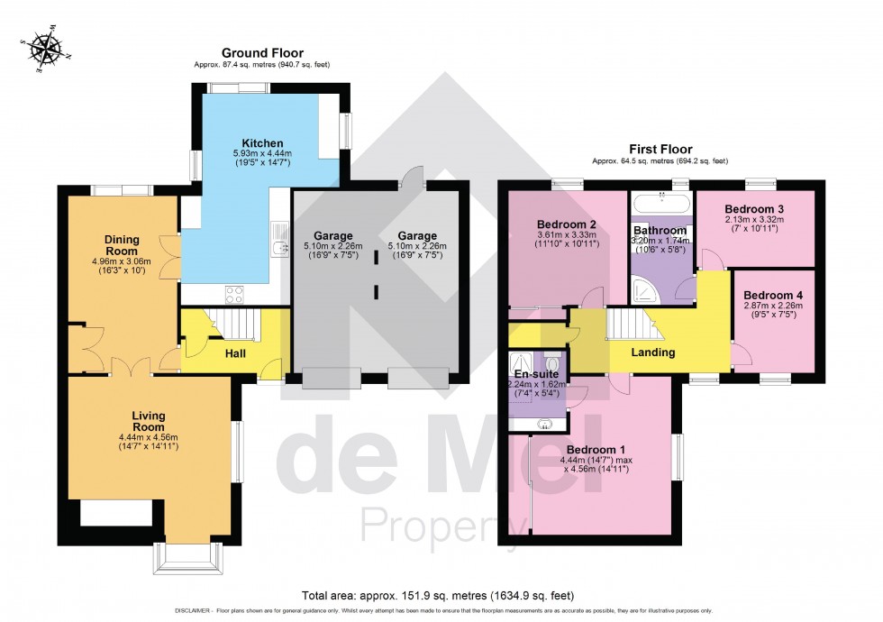 Floorplan for Blackthorn End, Leckhampton, Cheltenham, Gloucestershire, GL53