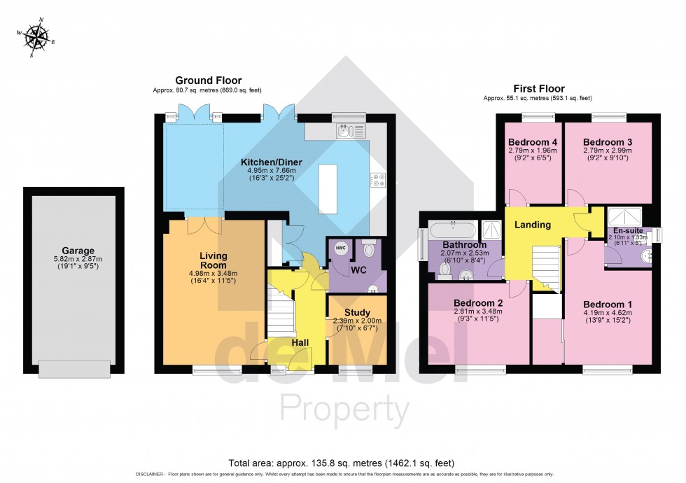 Floorplan for Armstrong Road, Stoke Orchard