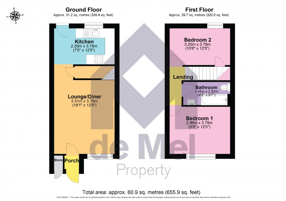 Floorplan for Keepers Mill, Woodmancote
