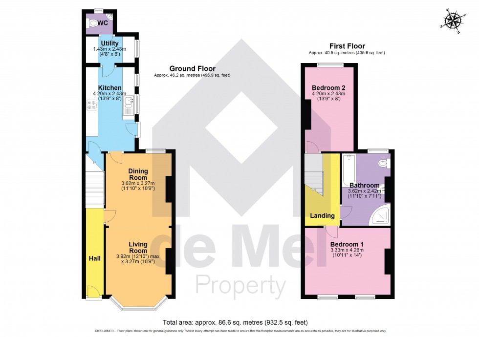 Floorplan for Alstone Avenue, Cheltenham