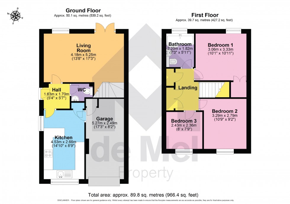 Floorplan for Stoke Road, Bishops Cleeve