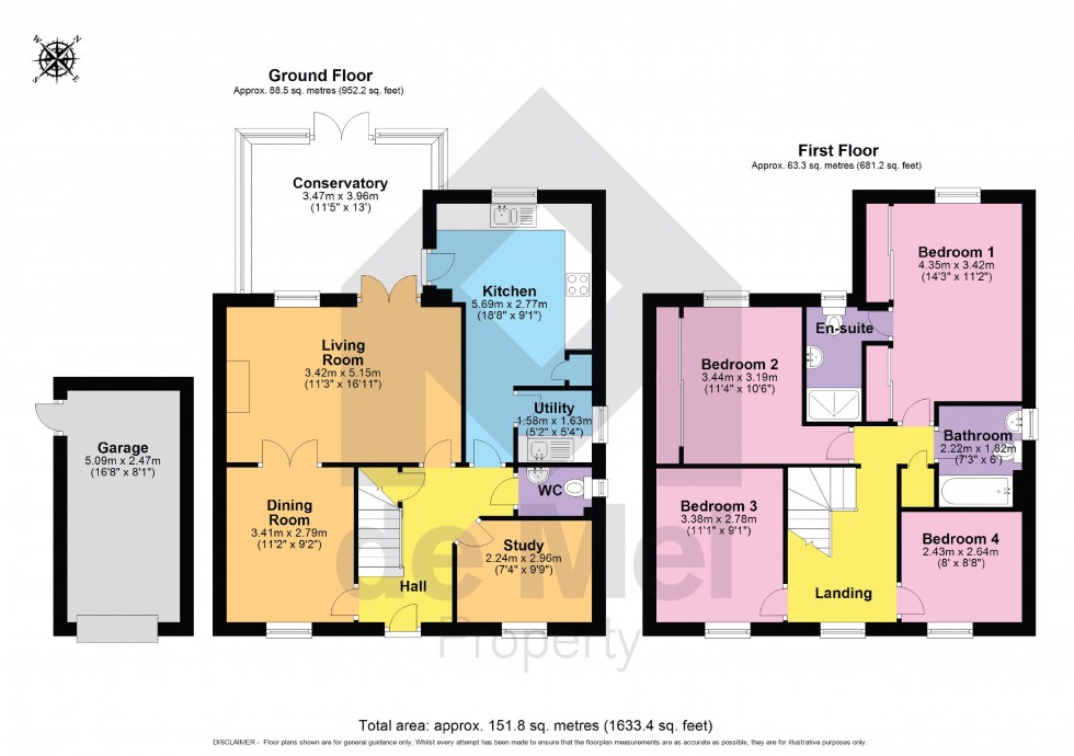 Floorplan for Nightjar Road, Brockworth