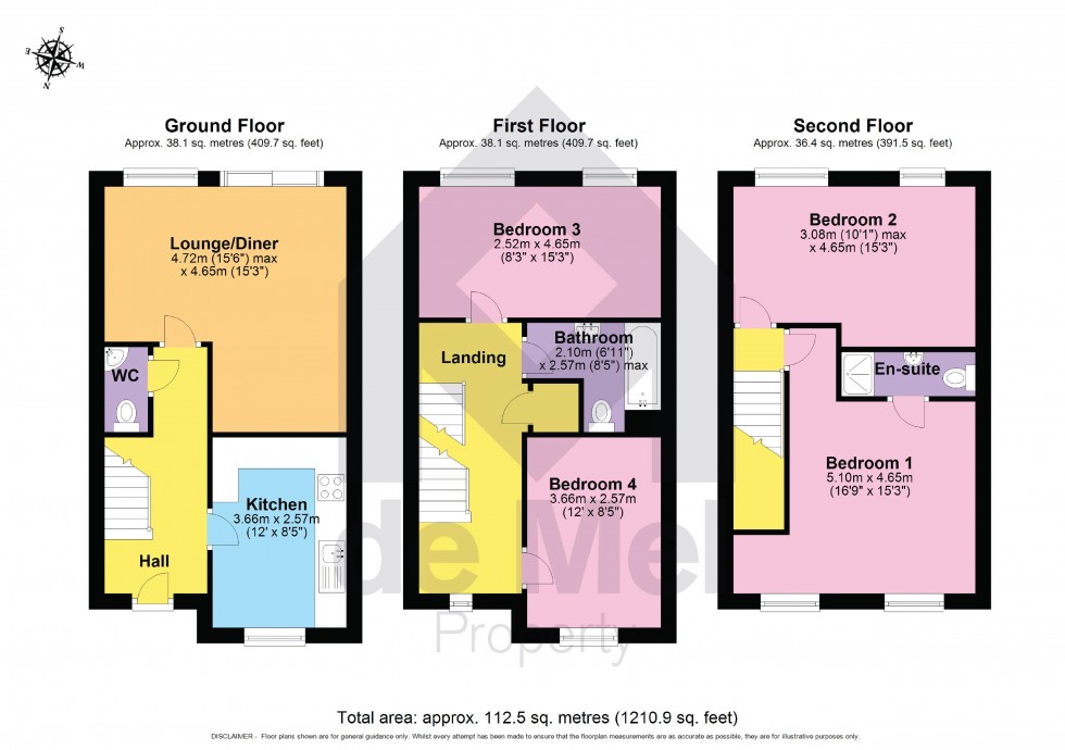 Floorplan for Pinewood Drive, Cheltenham