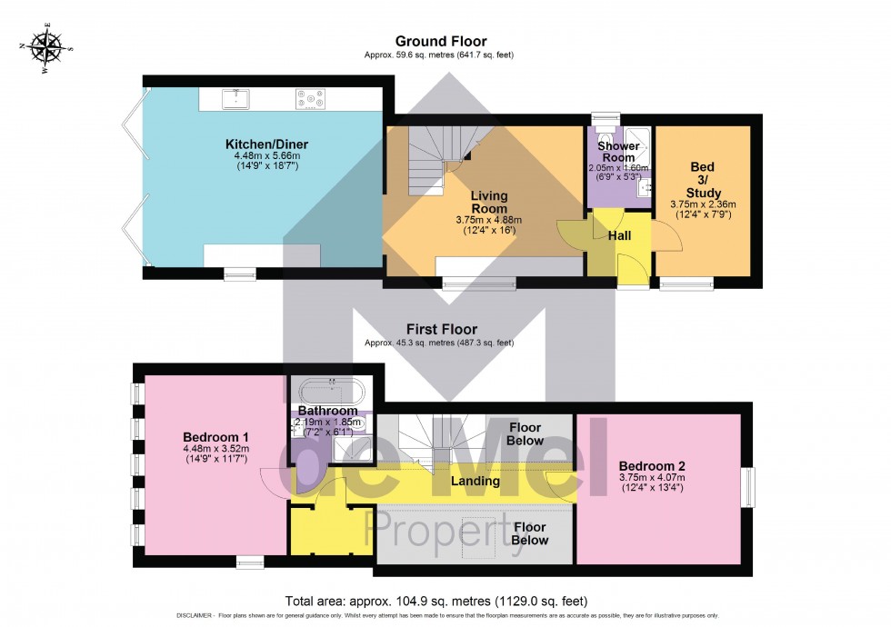 Floorplan for Gretton Road, Gretton