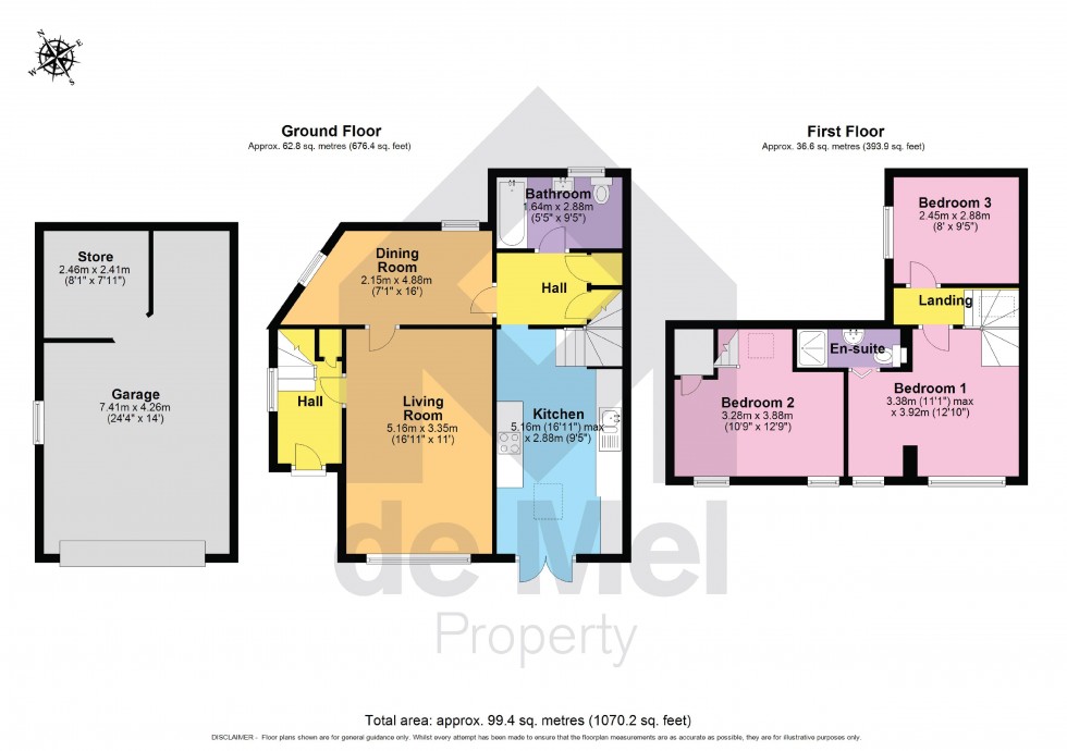 Floorplan for Ham Square, Ham, Charlton Kings