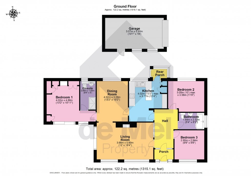 Floorplan for Greenway, Woodmancote