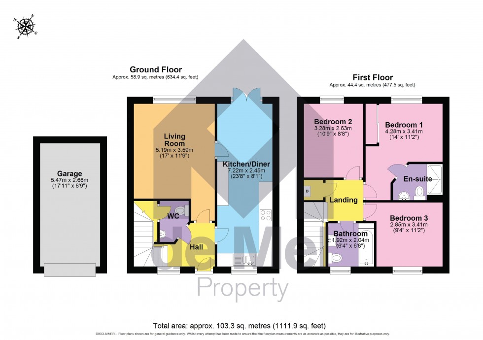 Floorplan for Planets Lane, Cheltenham