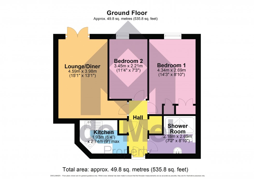 Floorplan for Sheldons Court, Winchcombe Street, Cheltenham