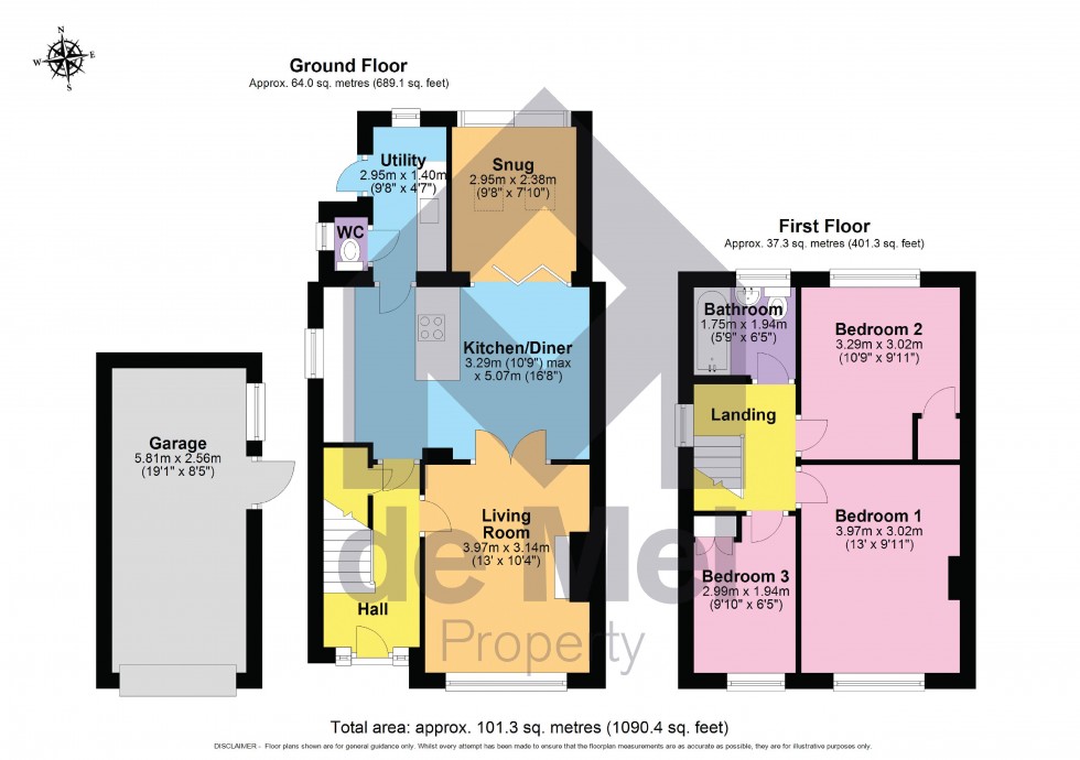 Floorplan for Colesbourne Road, Benhall