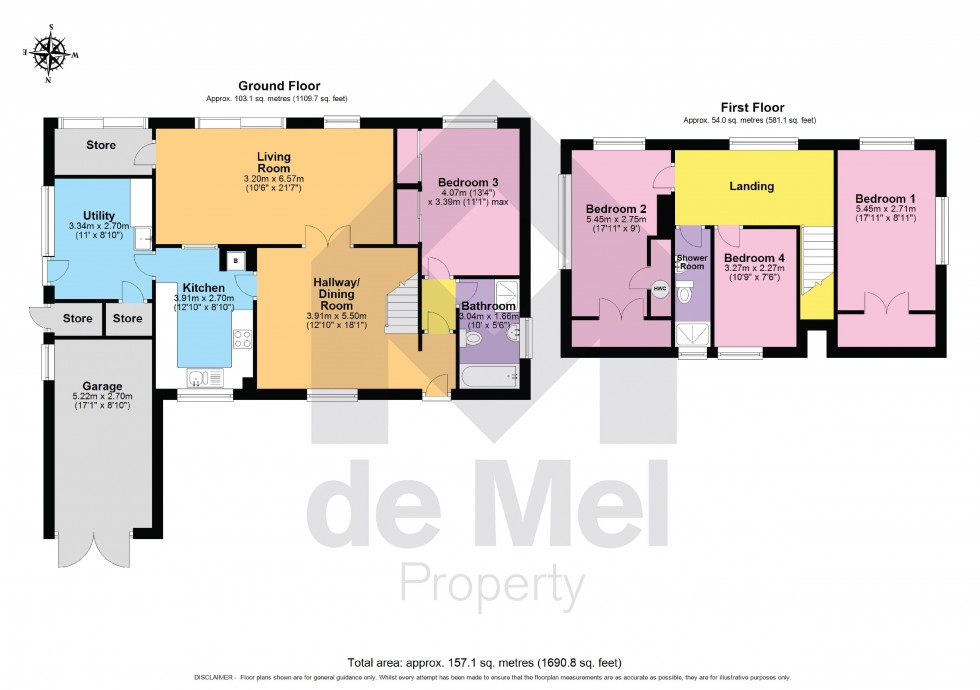 Floorplan for Southam Lane, Cheltenham