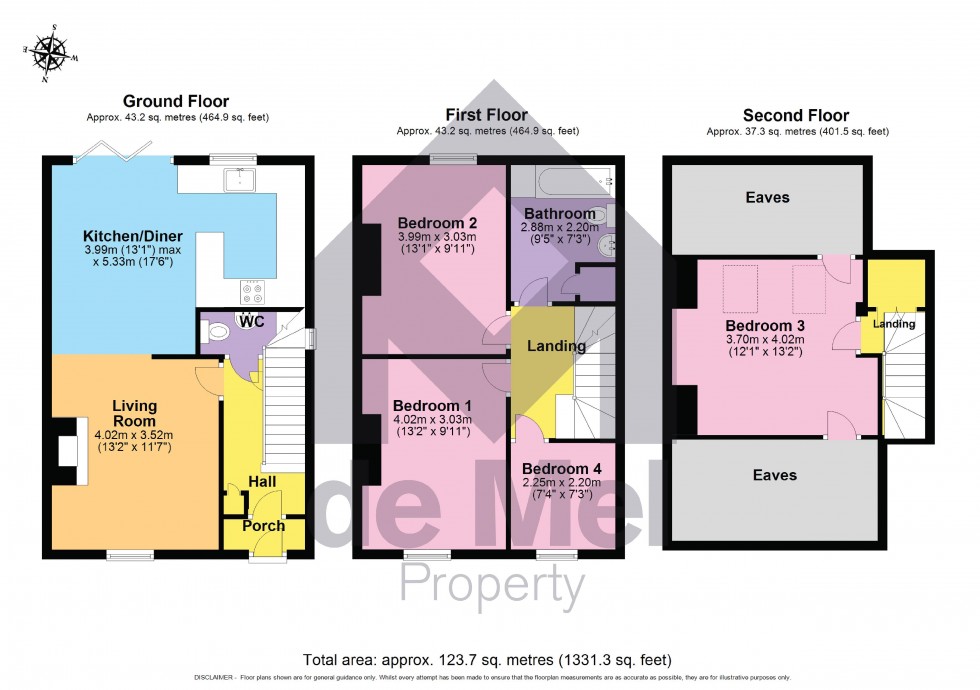 Floorplan for Cromwell Road, Cheltenham