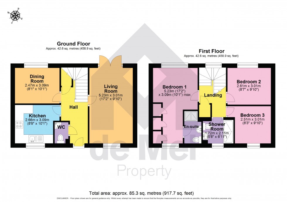 Floorplan for Mallard Close, Cheltenham