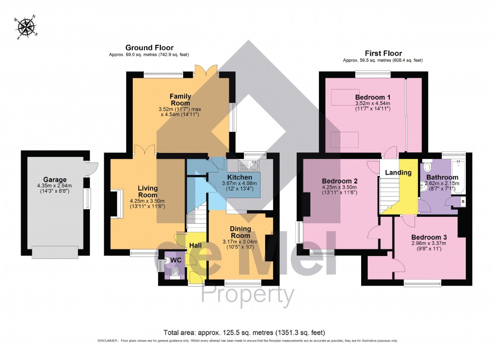 Floorplan for Milton Road, Cheltenham