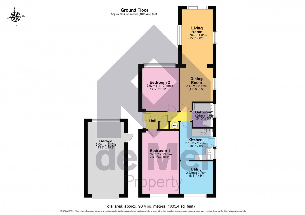 Floorplan for Keepers Mill, Woodmancote