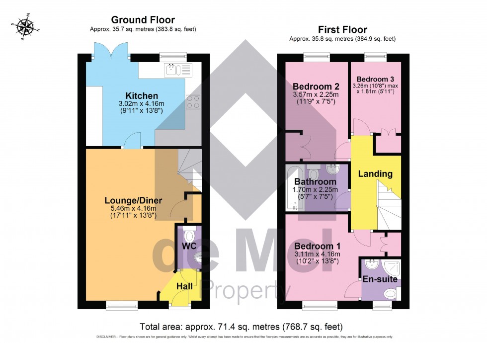 Floorplan for West Way, Bishops Cleeve