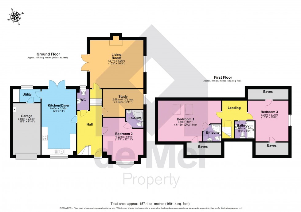 Floorplan for Langley Road, Winchcombe