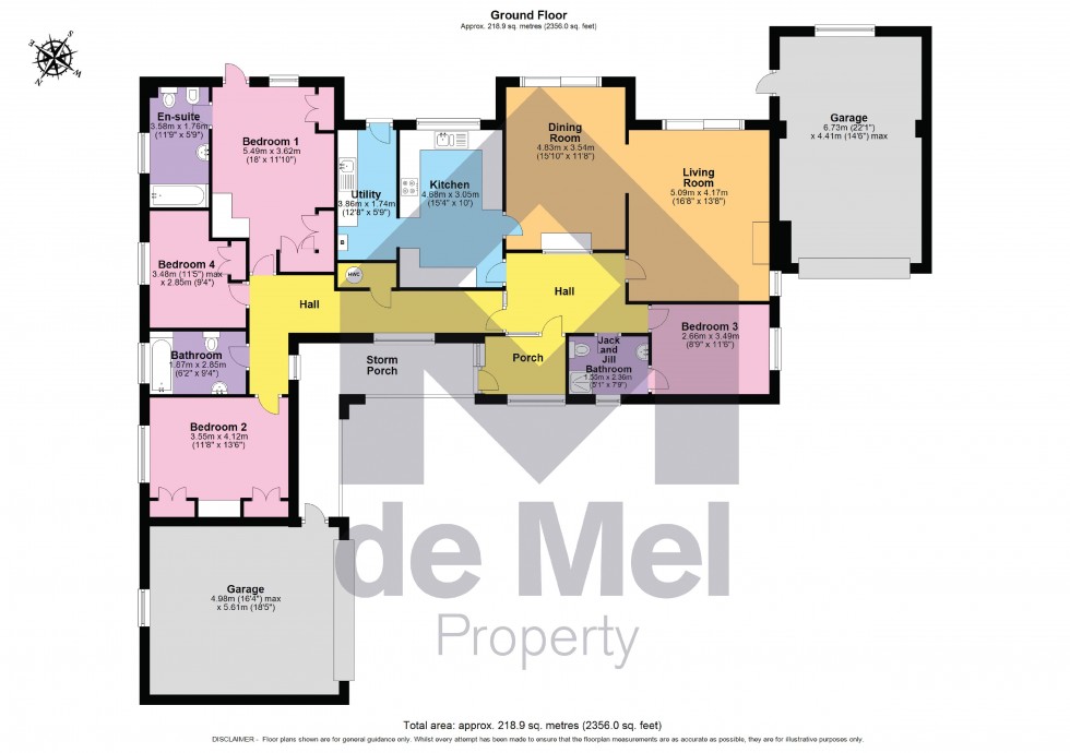 Floorplan for Balcarras Road, Charlton Kings