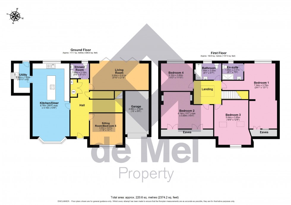 Floorplan for Bushcombe Close, Woodmancote