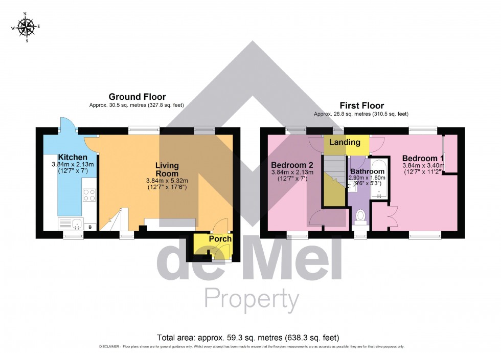 Floorplan for Deacons Place, Bishops Cleeve