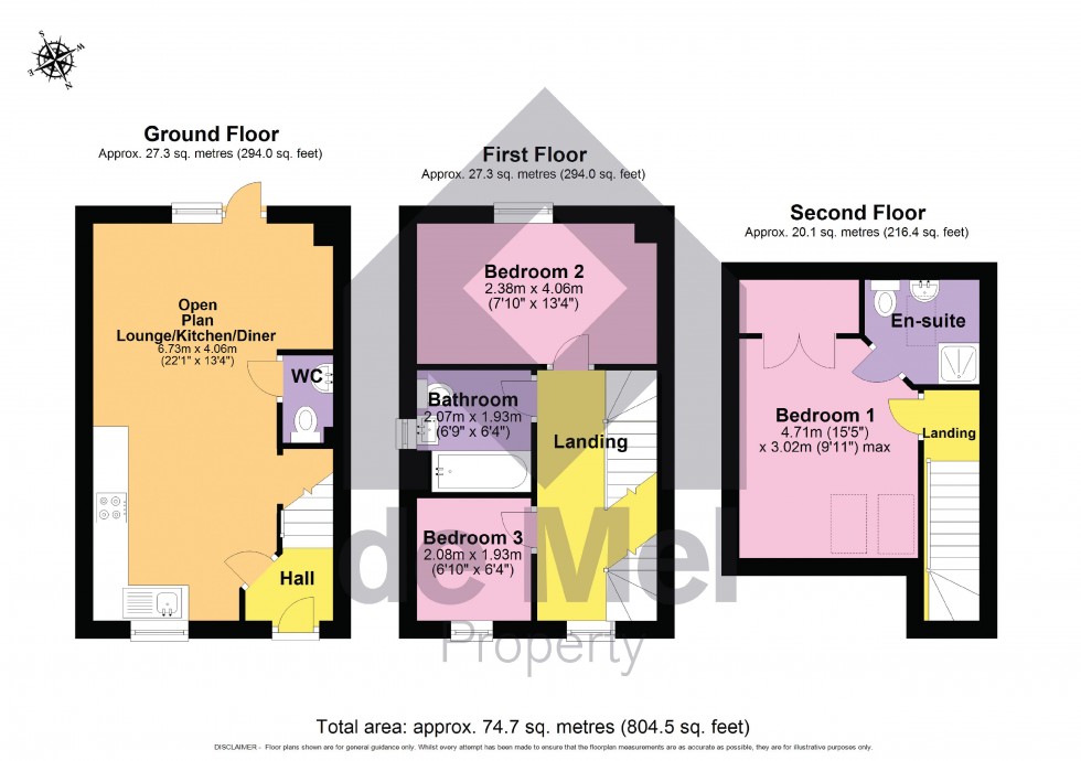Floorplan for Sapphire Road, Bishops Cleeve, Cheltenham, Gloucestershire, GL52