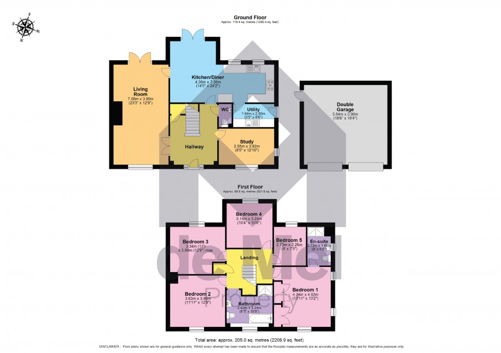 Floorplan for Brunel Drive, Cheltenham