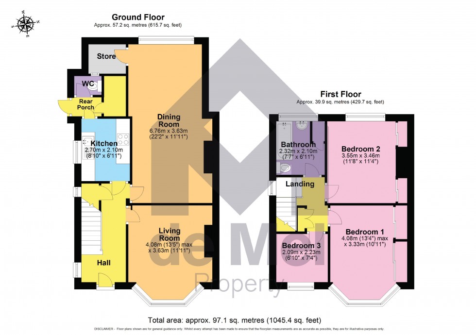 Floorplan for Cakebridge Road, Cheltenham