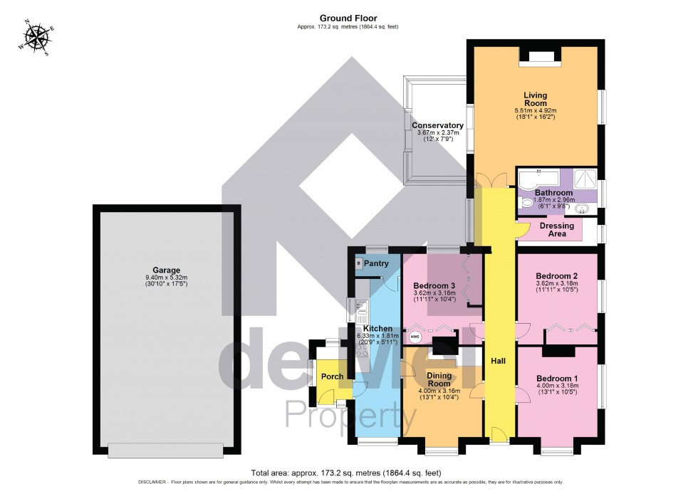 Floorplan for Church Road, Swindon Village