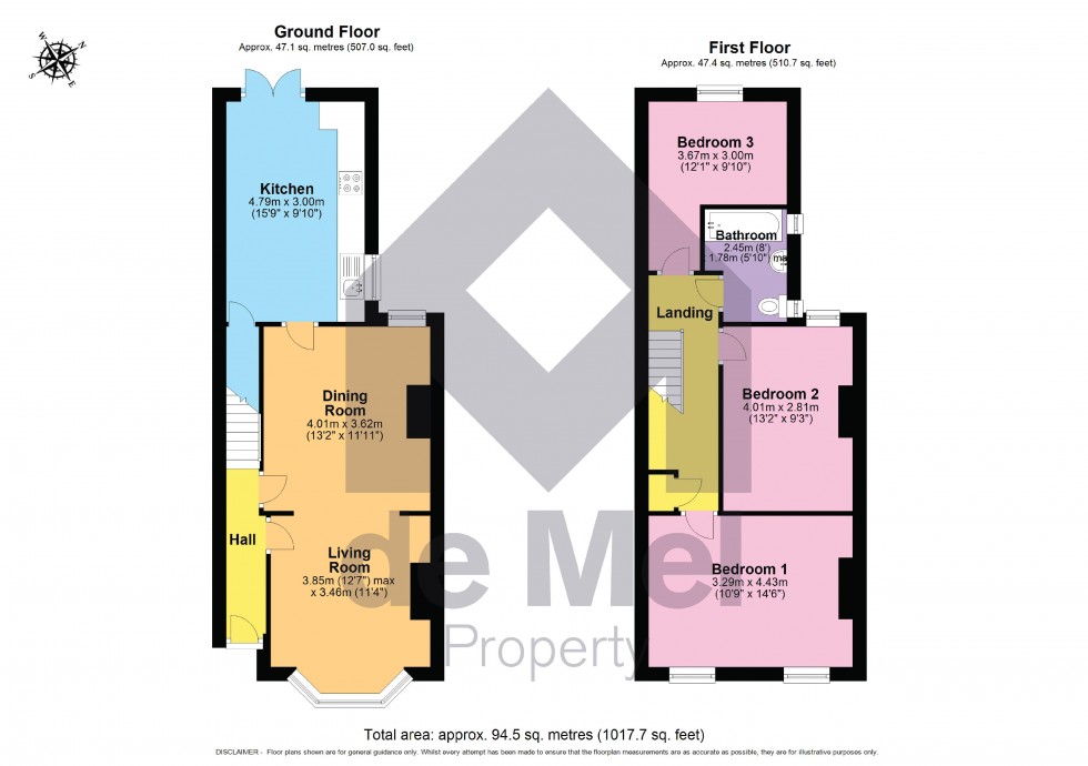 Floorplan for Alstone Avenue, Cheltenham