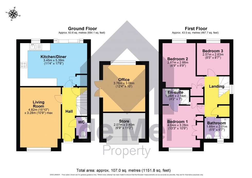 Floorplan for Lidcombe Road, Winchcombe