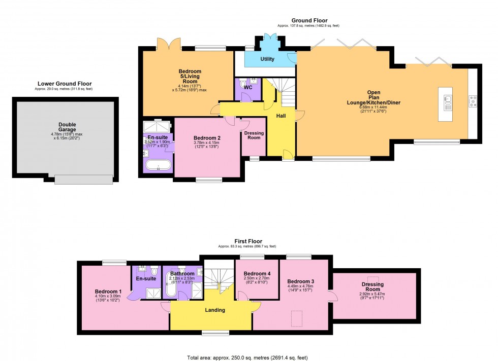 Floorplan for Old Road, Southam