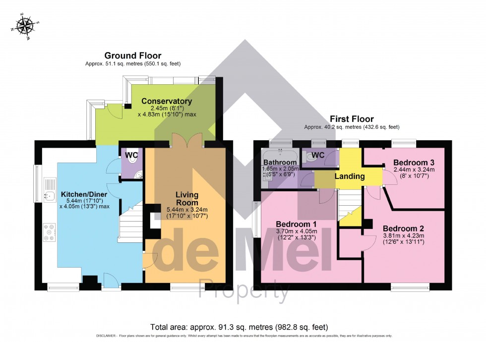 Floorplan for Beaufort Road, Charlton Kings