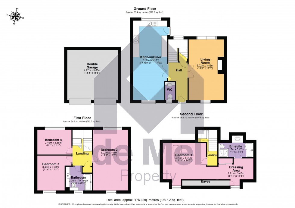 Floorplan for Wood Stanway Drive, Bishops Cleeve