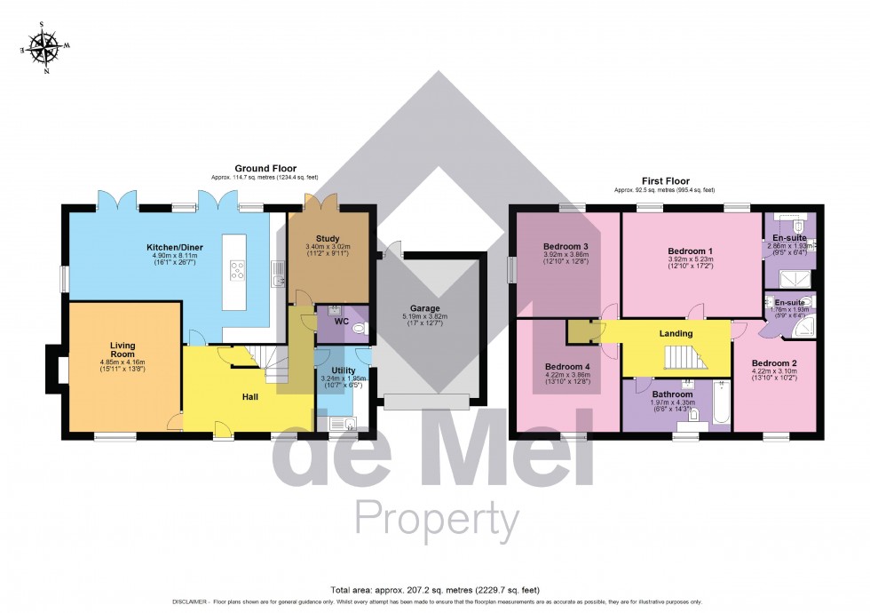 Floorplan for Linton Road, Gorsley