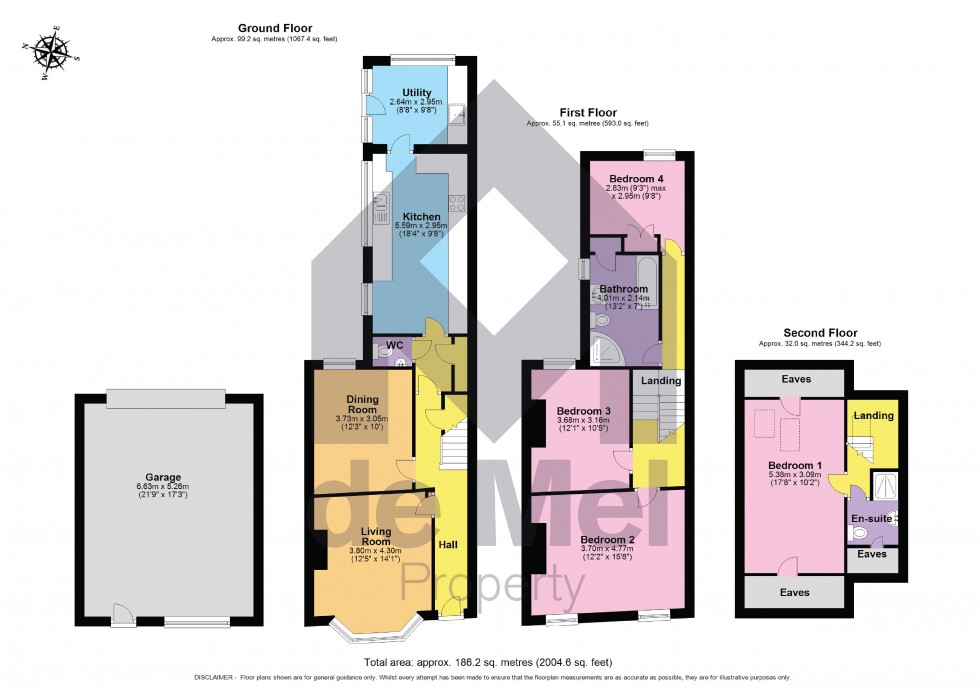 Floorplan for Leckhampton Road, Leckhampton