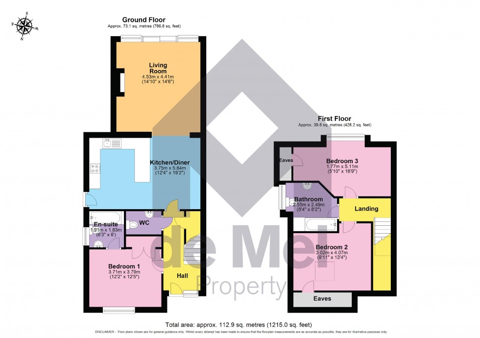 Floorplan for Brevel Terrace, Charlton Kings