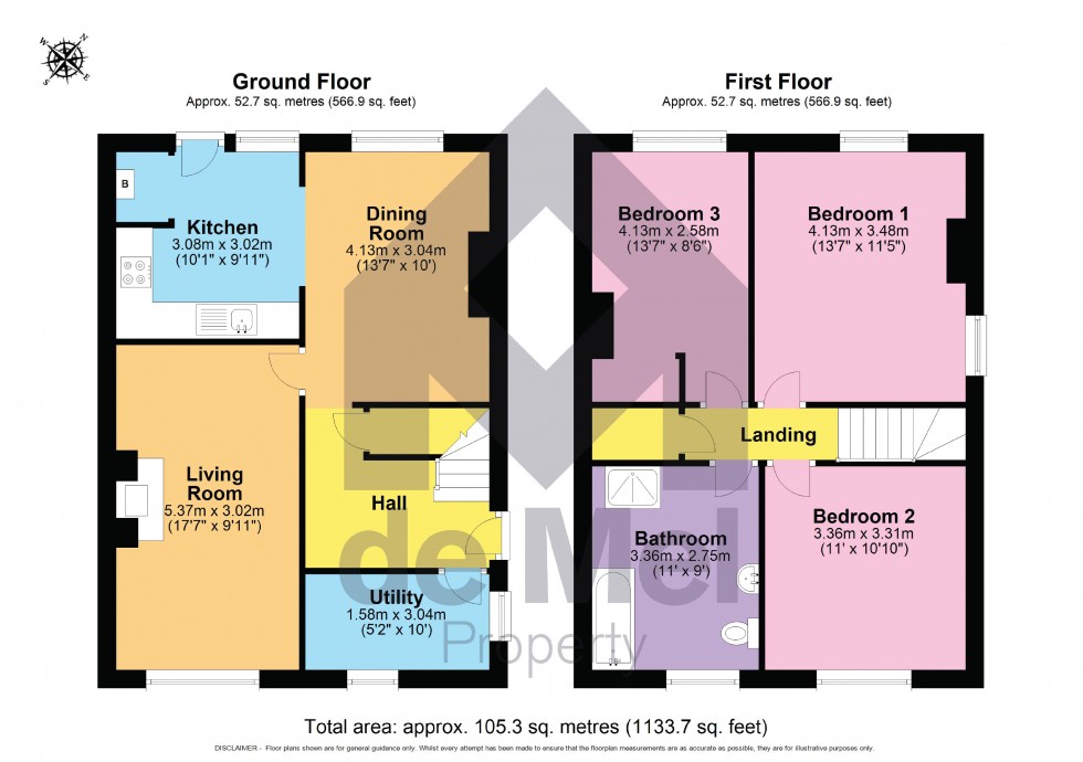 Floorplan for Enfield Villas, Winchcombe