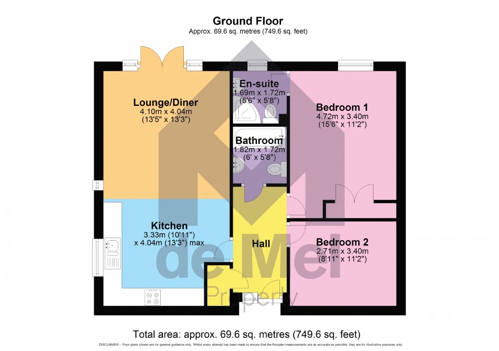 Floorplan for Vicarage Lane, Brockworth