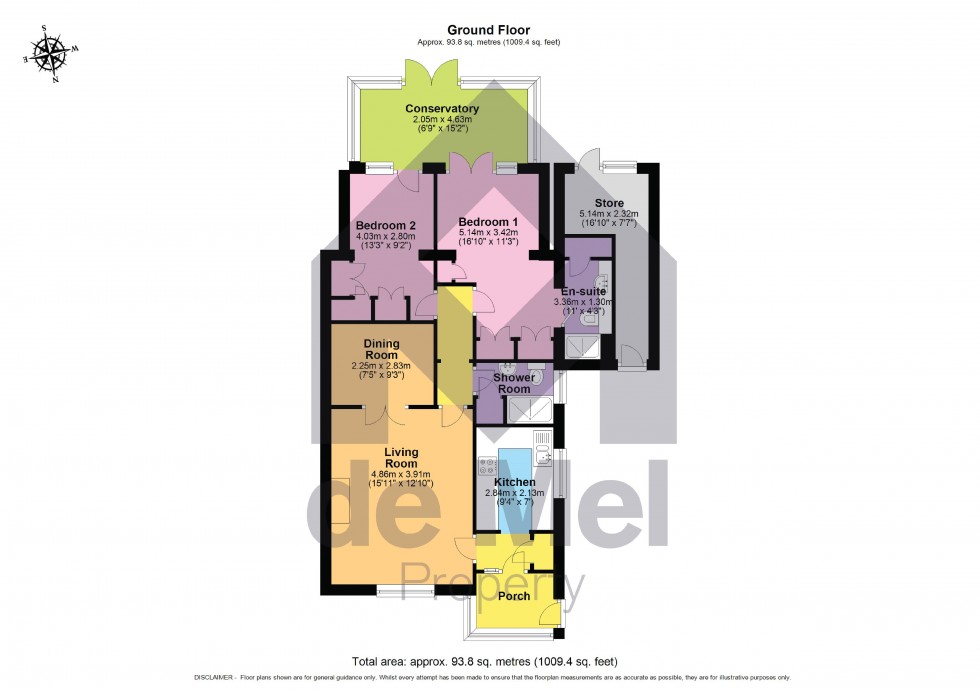 Floorplan for Keepers Mill, Woodmancote