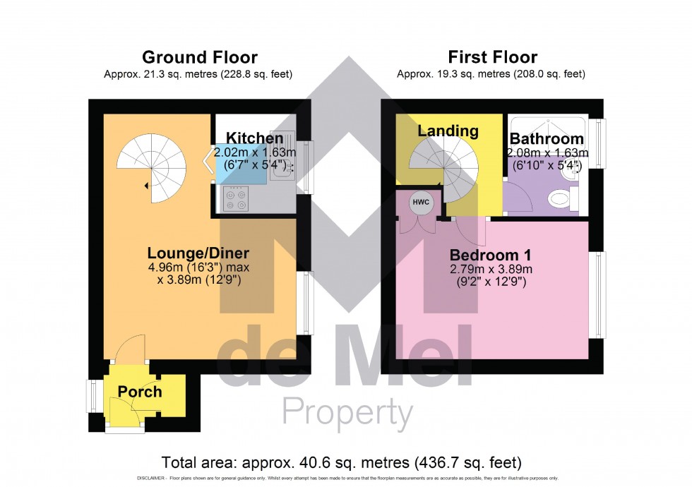 Floorplan for Reddings Park, Cheltenham