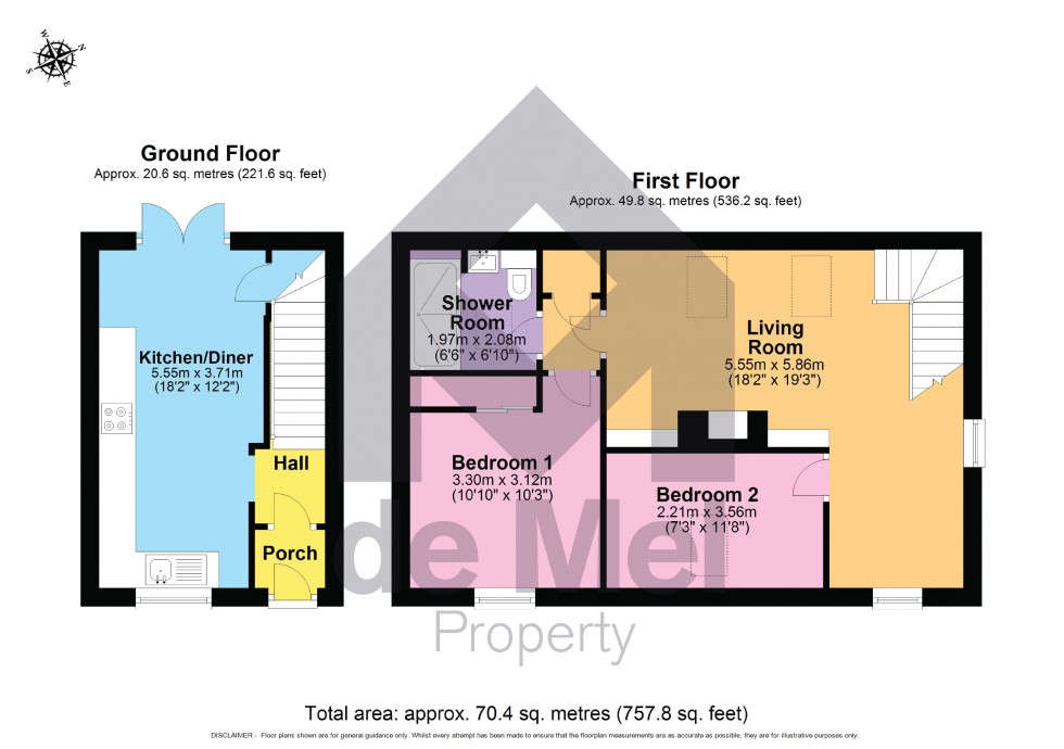 Floorplan for Green Meadow Bank, Bishops Cleeve