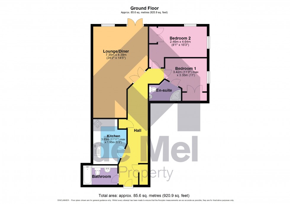 Floorplan for Bayshill Lane, Cheltenham