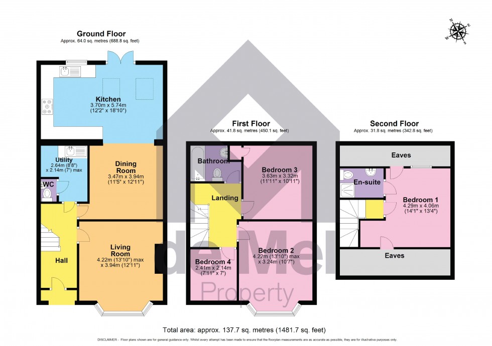 Floorplan for Arle Road, Cheltenham