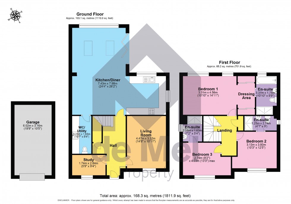 Floorplan for Evesham Road, Bishops Cleeve