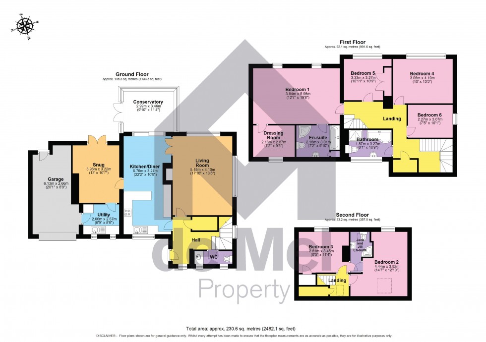 Floorplan for Greet Road, Winchcombe