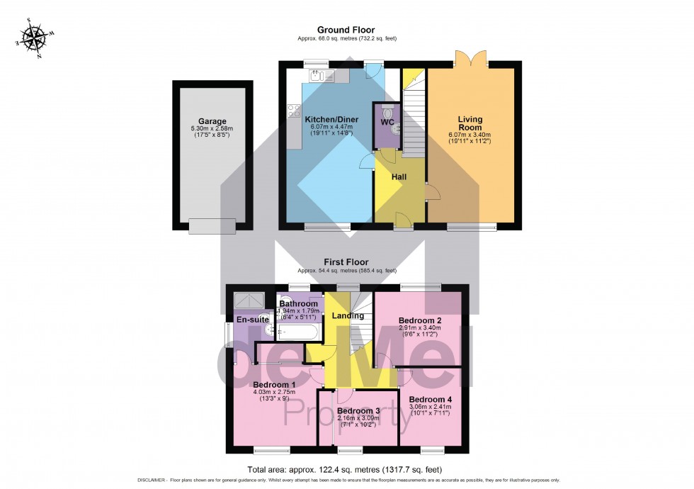 Floorplan for Trumpeter Road, Cheltenham