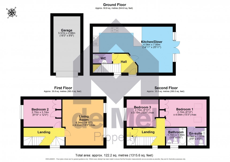 Floorplan for Greenacre Way, Bishops Cleeve